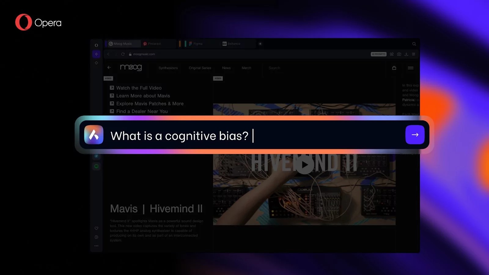 It does have some unique features, including built-in AI and tab islands.