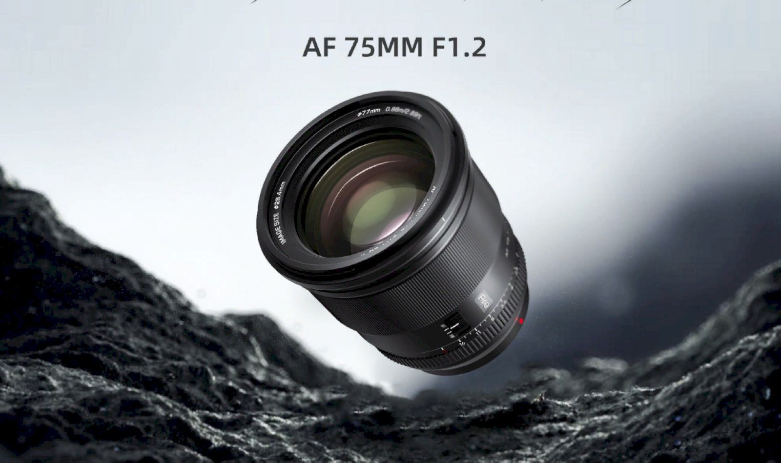 Viltrox AF 75mm F/ 1.2 XF Pro lens introduced for Sony E and Nikon Z