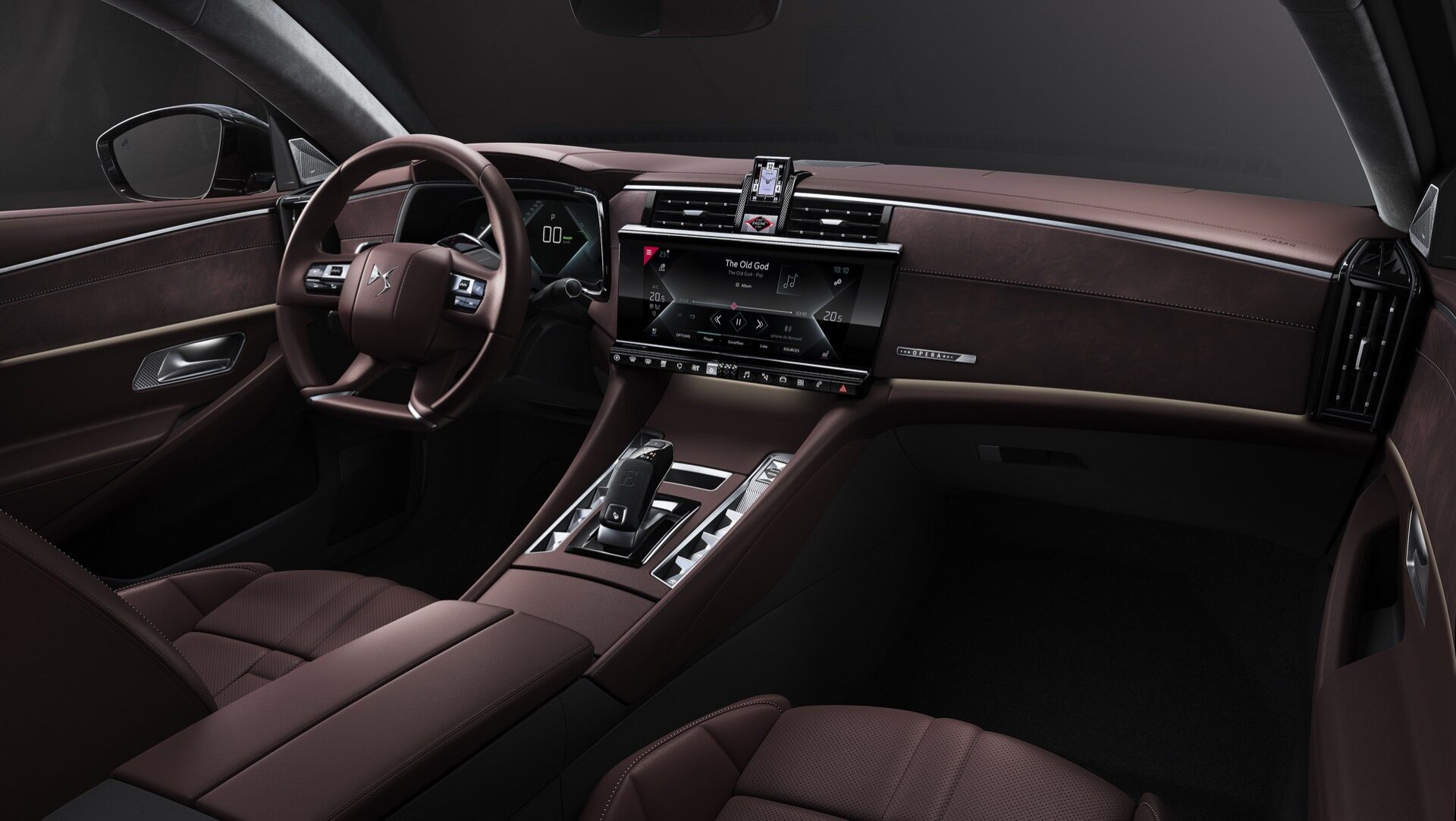 The DS 9 sedan will have a premium audio system from Focal