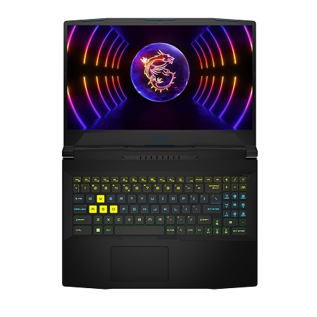 MSI Crosshair 15 C12VF-418XES has a full color keyboard
