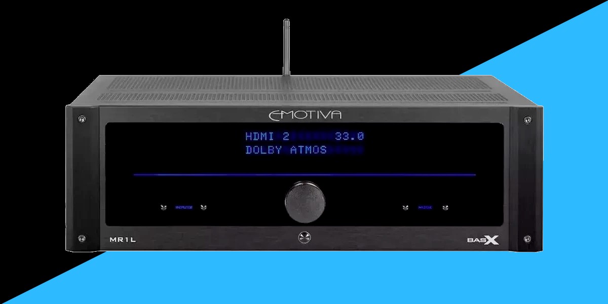 Emotiva BasX MR1L Junior AV Receiver with Dolby Atmos and DTS:X