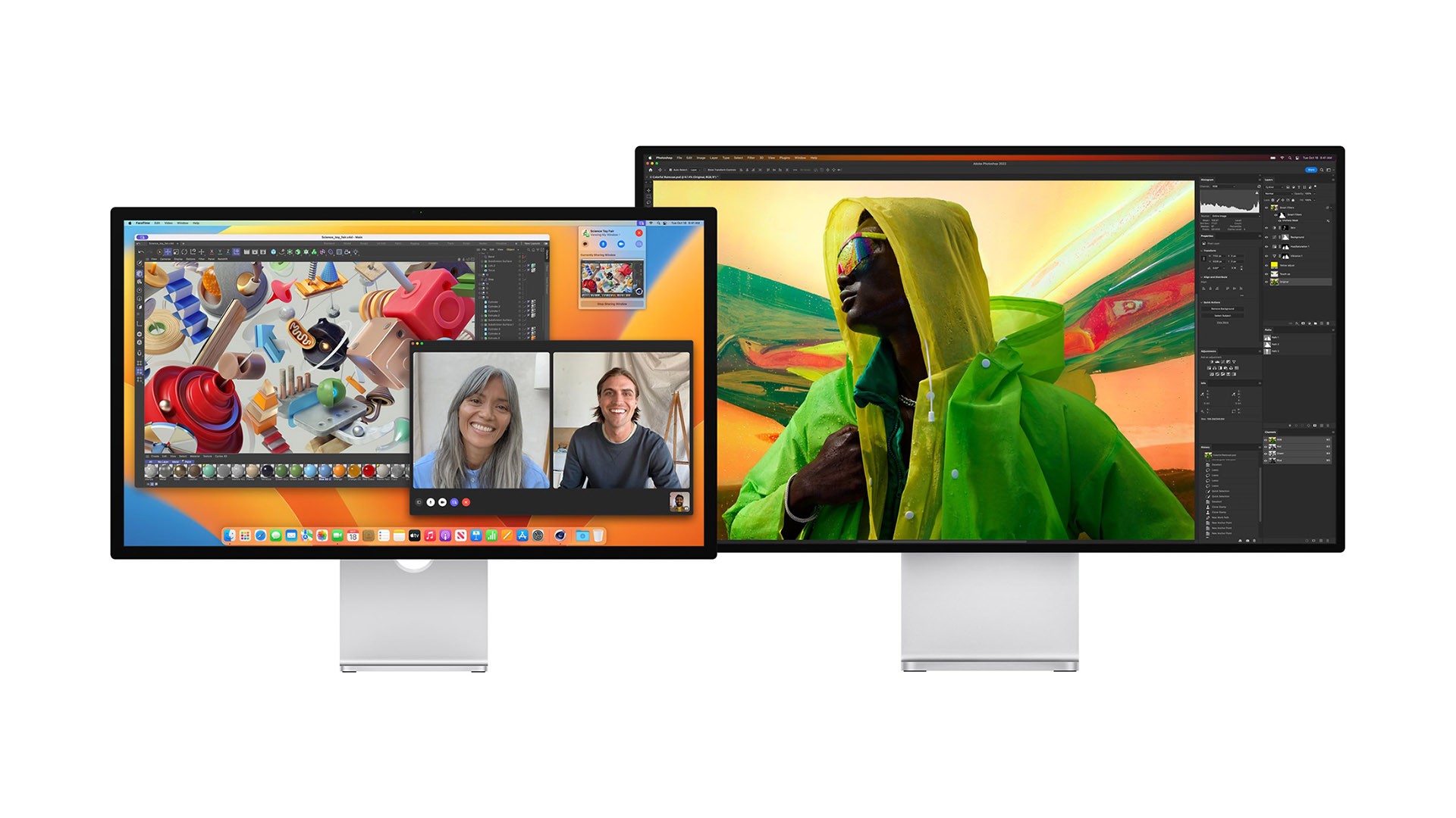 Apple Studio Display and Pro Display XDR. Source: Apple