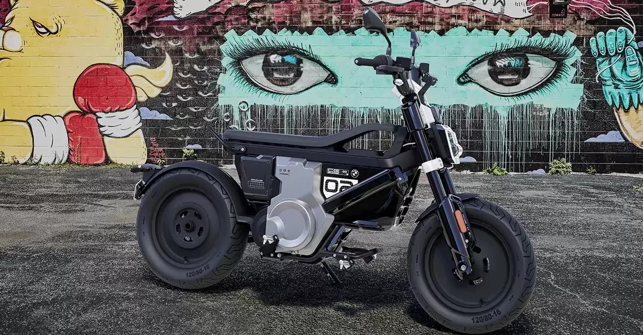 BMW CE 02 unveiled: Futuristic electric bike with a speed of 95 km/h and a range of 90 km