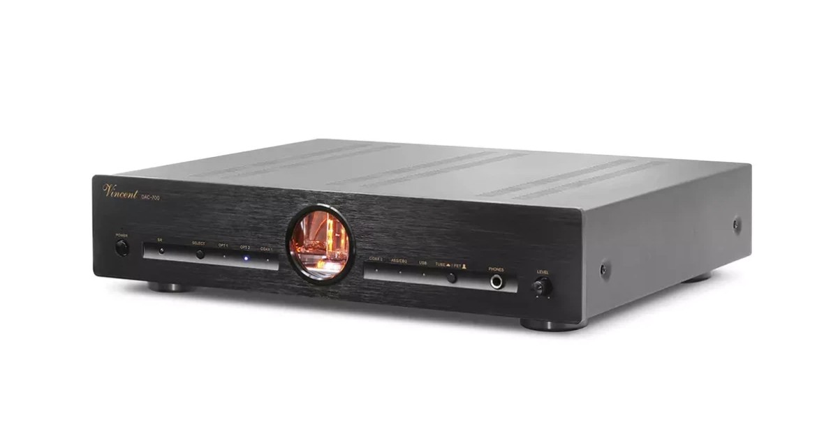 Vincent DAC-700: Digital-to-analog converter with tube output stage
