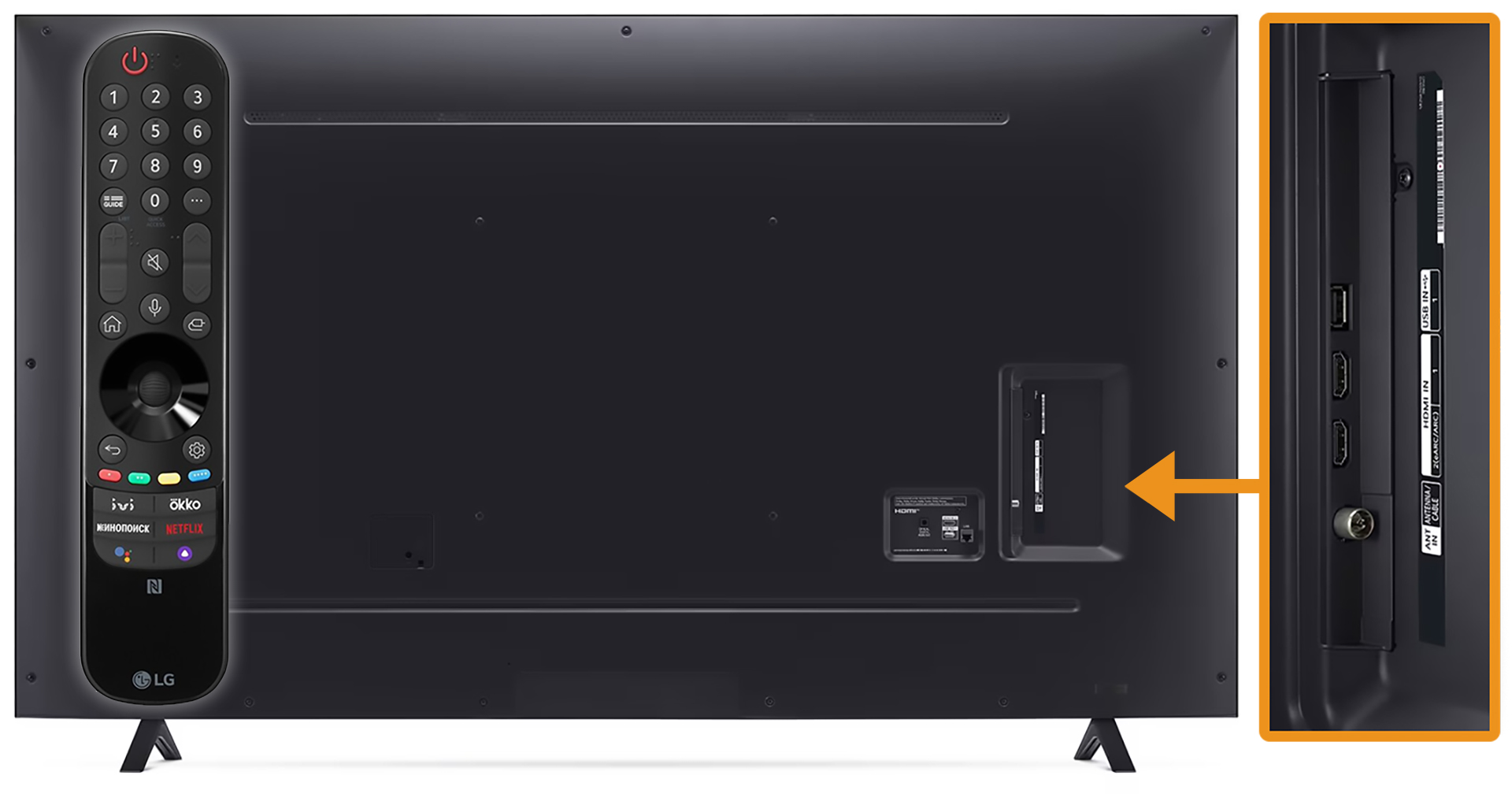 LG UR8000 - switching