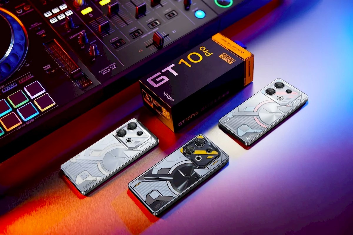 NFINIX INTRODUCED THE GT 10 PRO WITH A TRANSPARENT PANEL AND BACKLIGHT