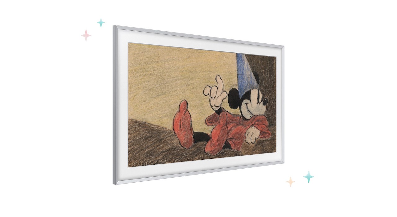 Samsung launches The Frame - Disney100 Edition TV for Disney's centenary - with a Mickey Mouse-inspired remote