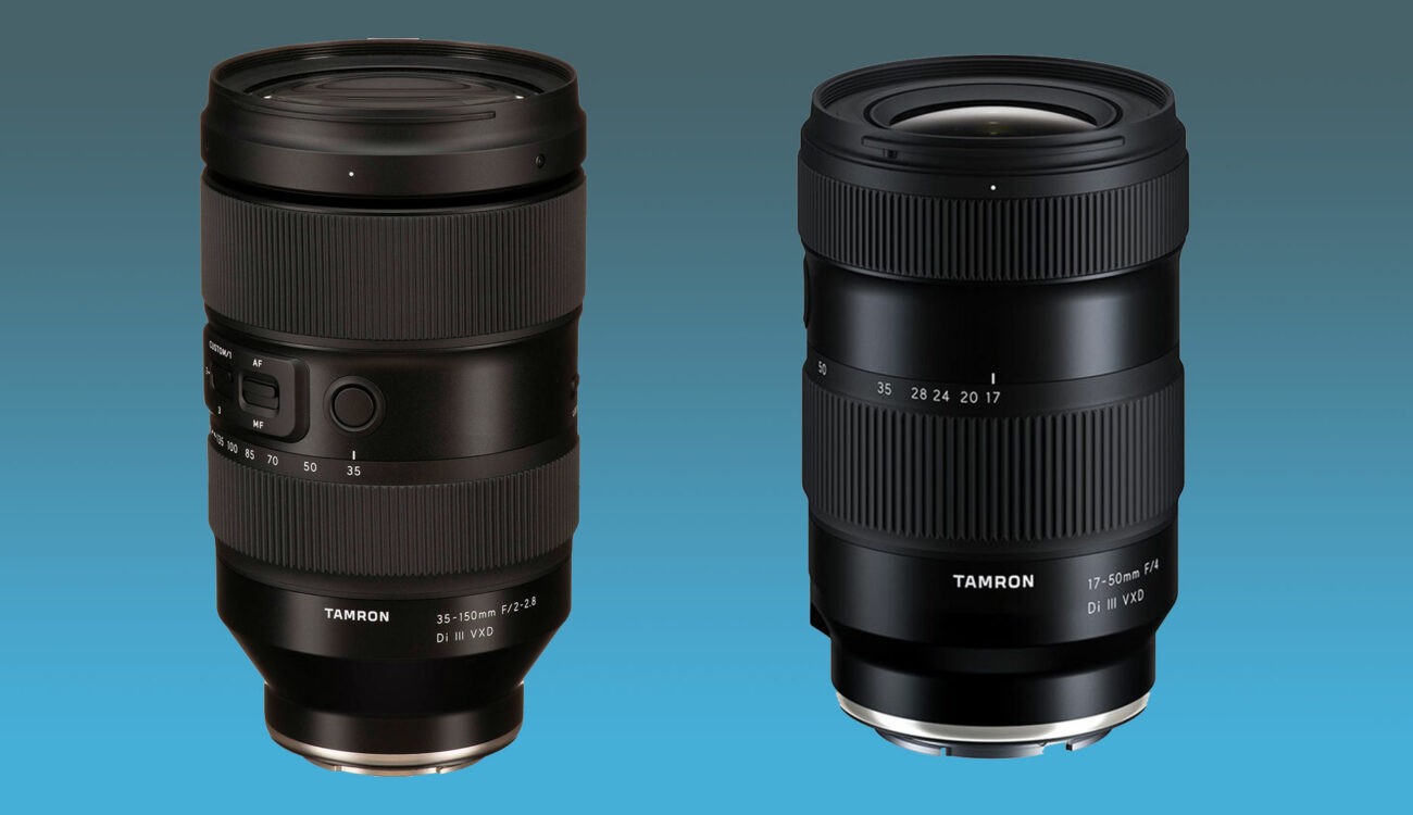 Tamron 35-150mm F/2-2.8 lenses announced for Nikon and Tamron 17-50mm F/4 for Sony