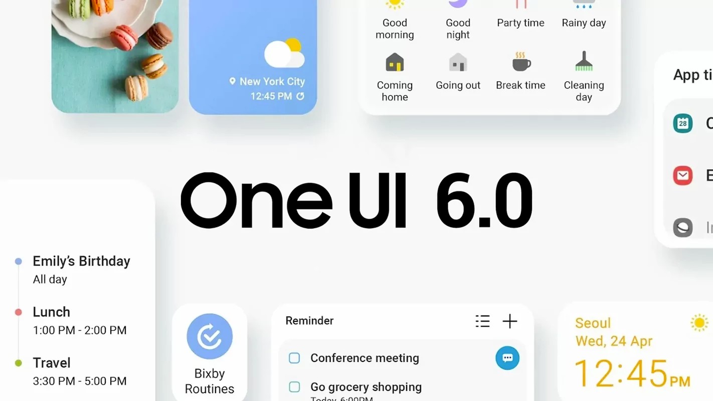 Surprisingly, Samsung decided to upgrade to a fresh operating system not only flagship smartphones