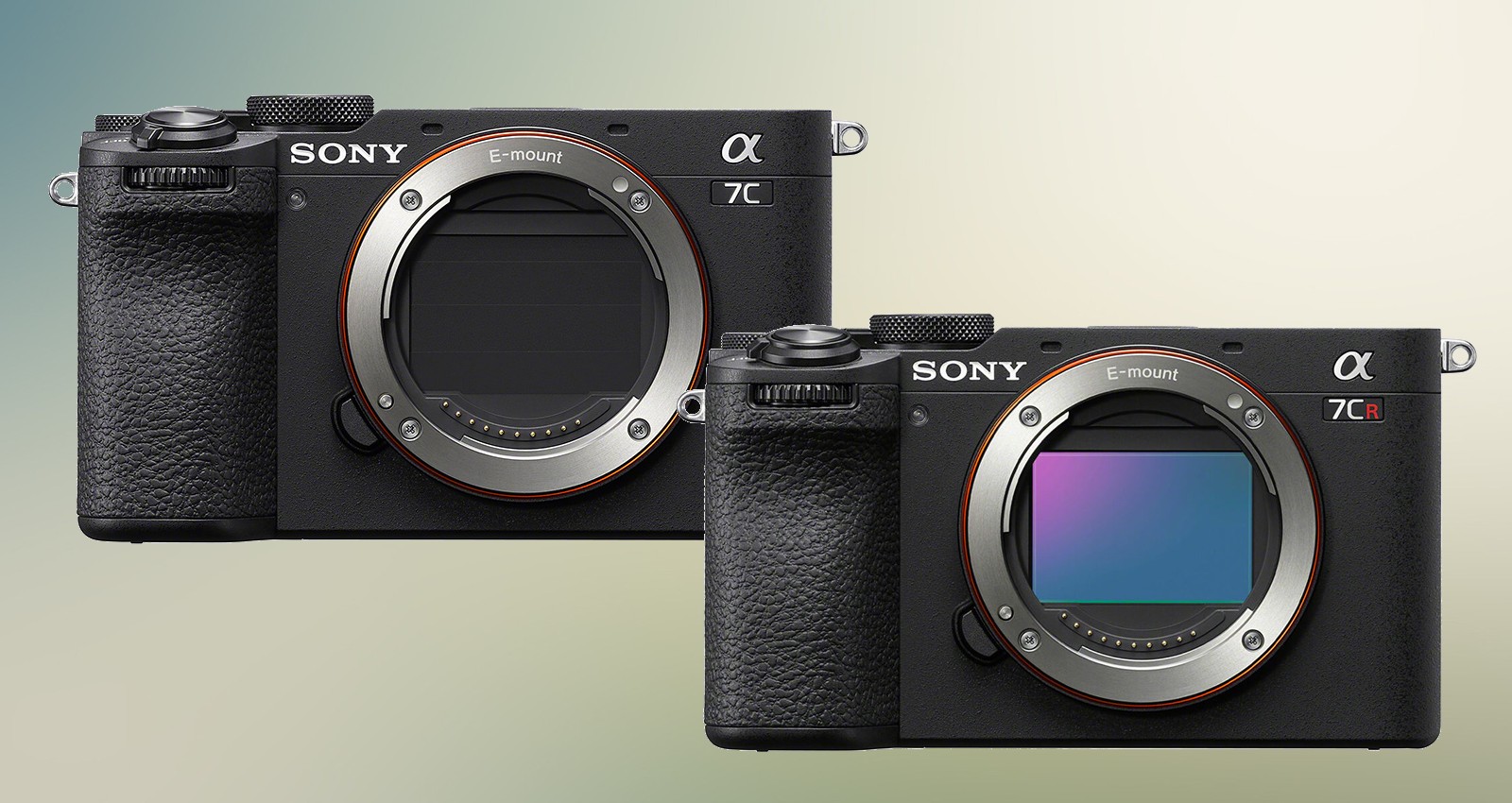Sony a7C II and Sony a7C R full-frame cameras introduced