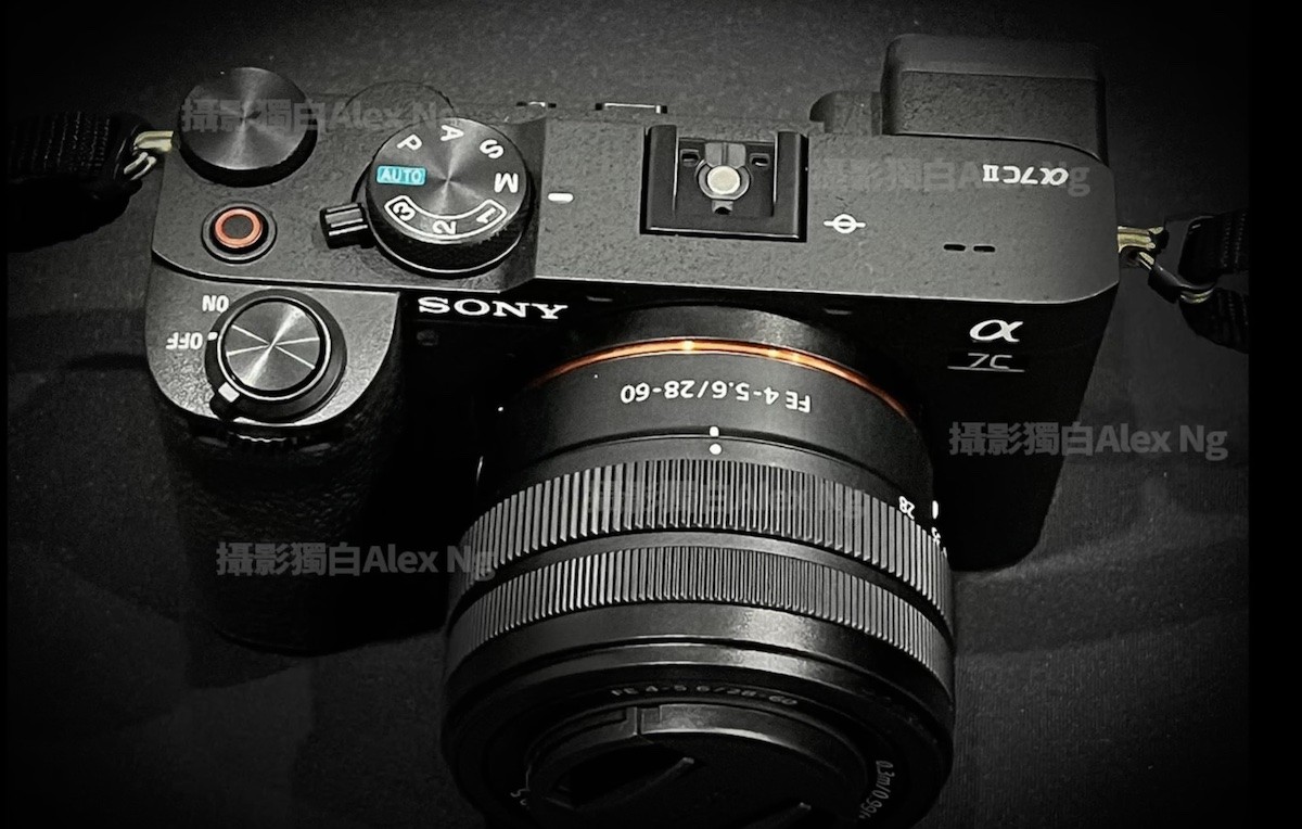 The first images of the Sony A7C II camera have been published
