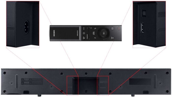 Samsung HW-C400 interfaces