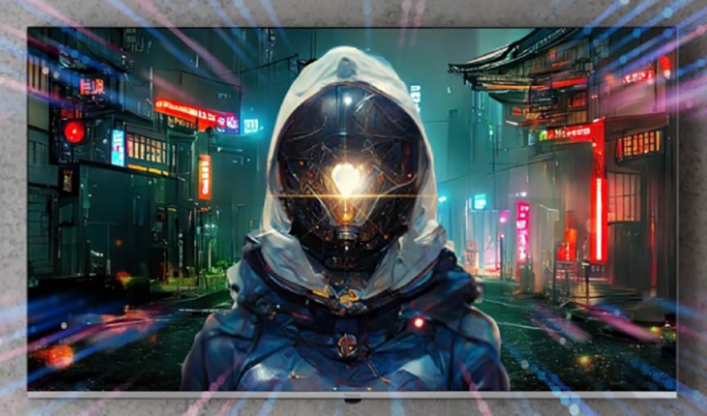 Panasonic 50MX710E has a simple but quite good image