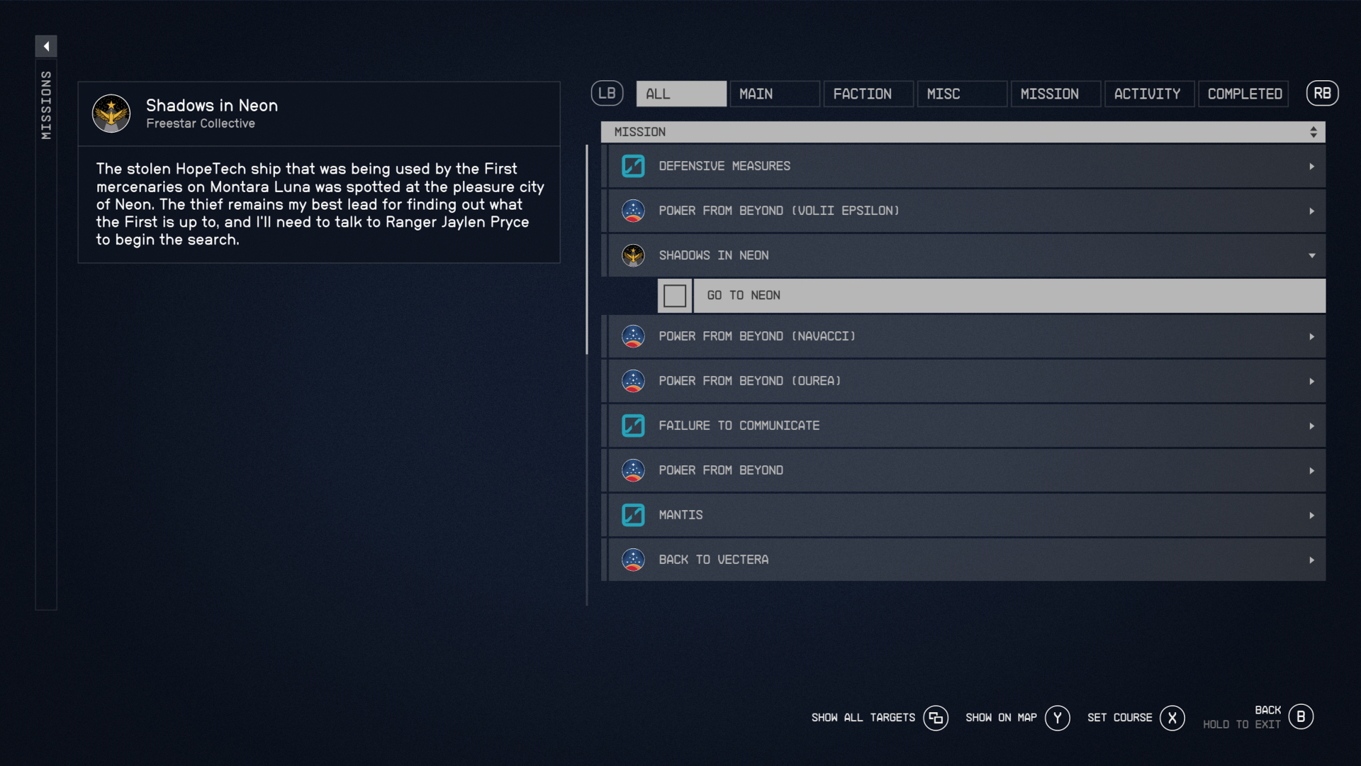 You can move to the desired point directly from the quest menu.