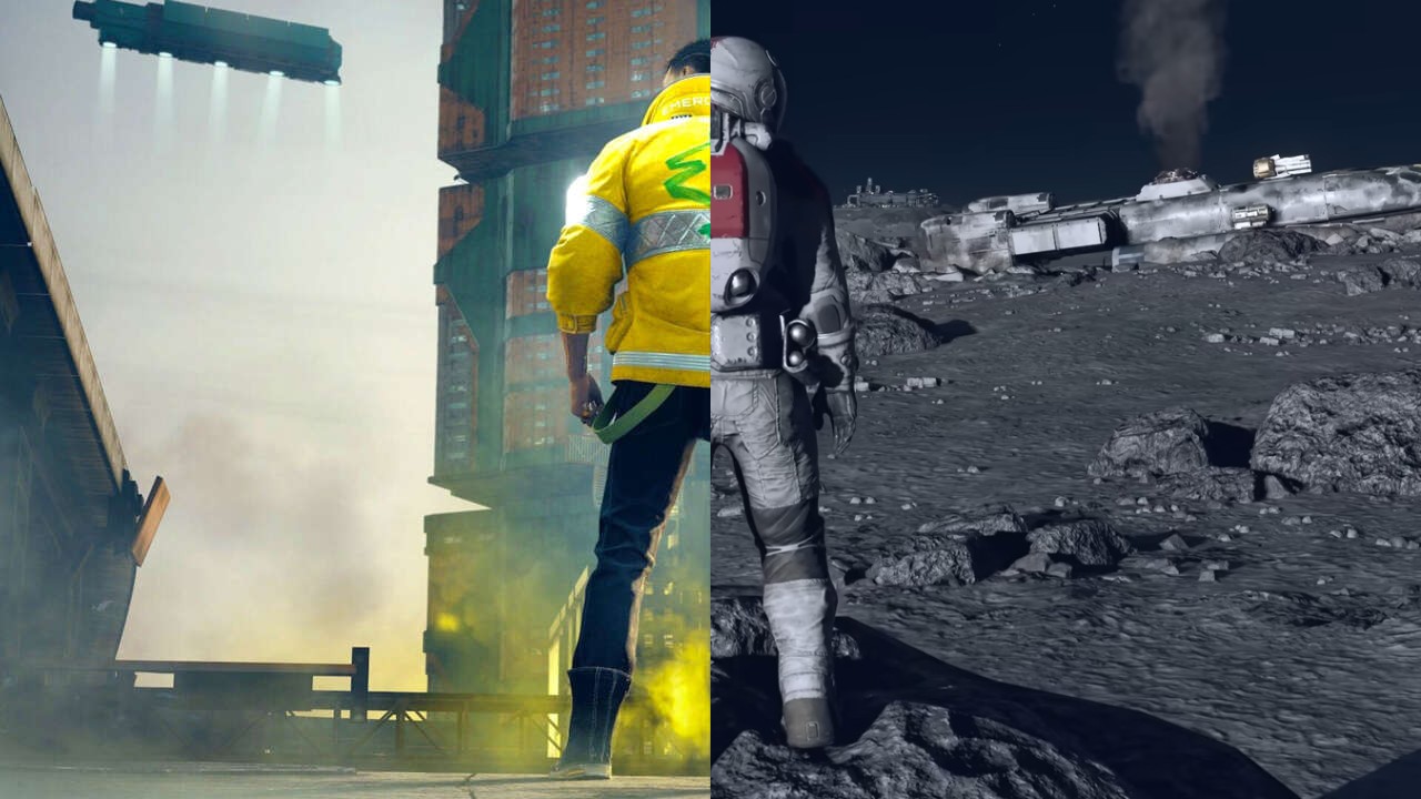 Developer CDPR doesn't like comparisons between Starfield and Cyberpunk 2077
