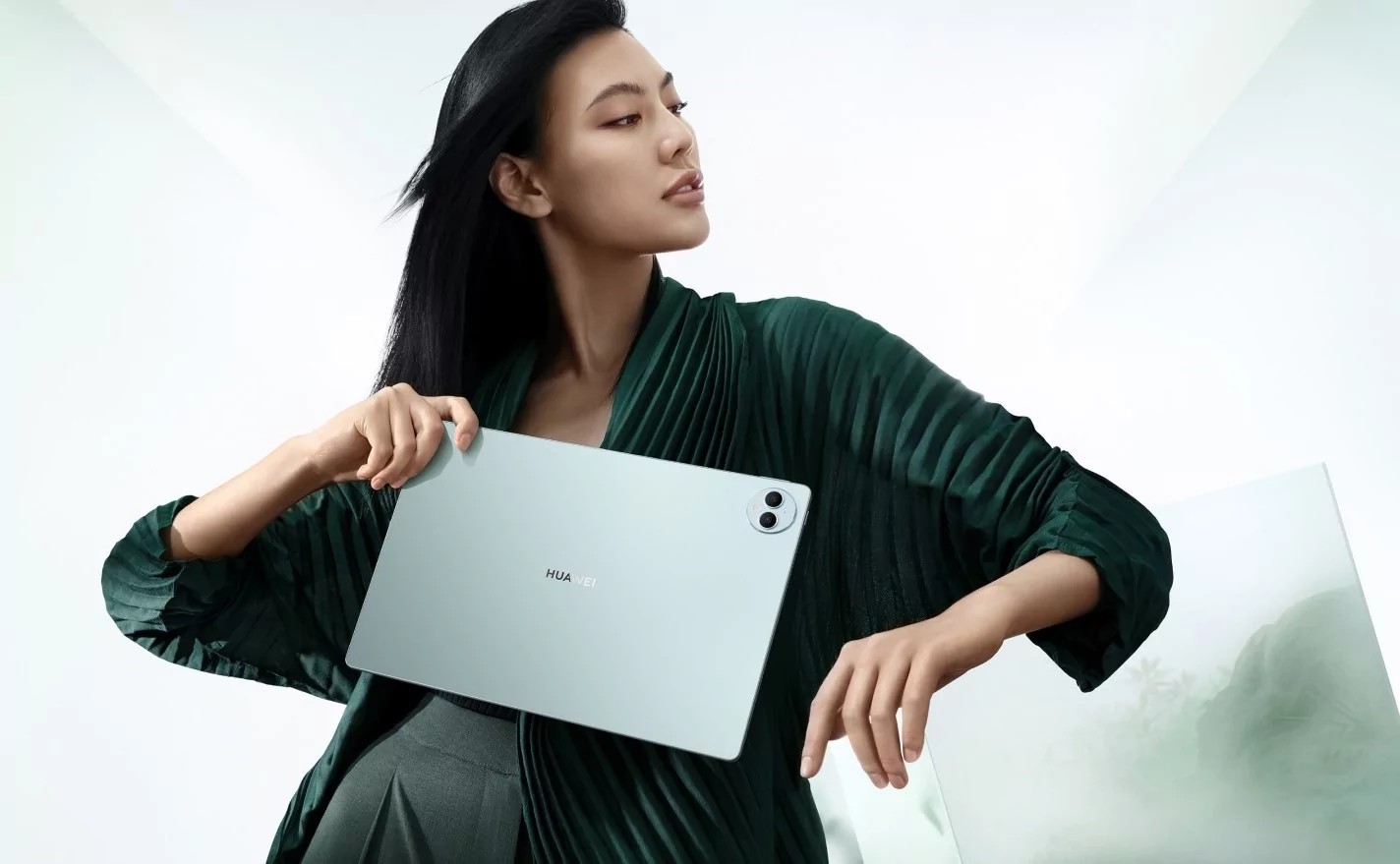 The 13-inch MatePad Pro is the world's thinnest and lightest tablet in its class, and the first to feature a flexible OLED panel