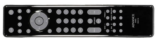 Advance Paris X-D500 remote control