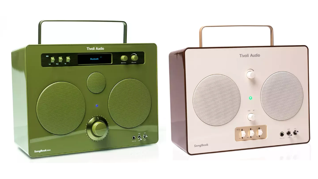 Tivoli SongBook Wireless Speakers – Retro Design with Modern Functionality