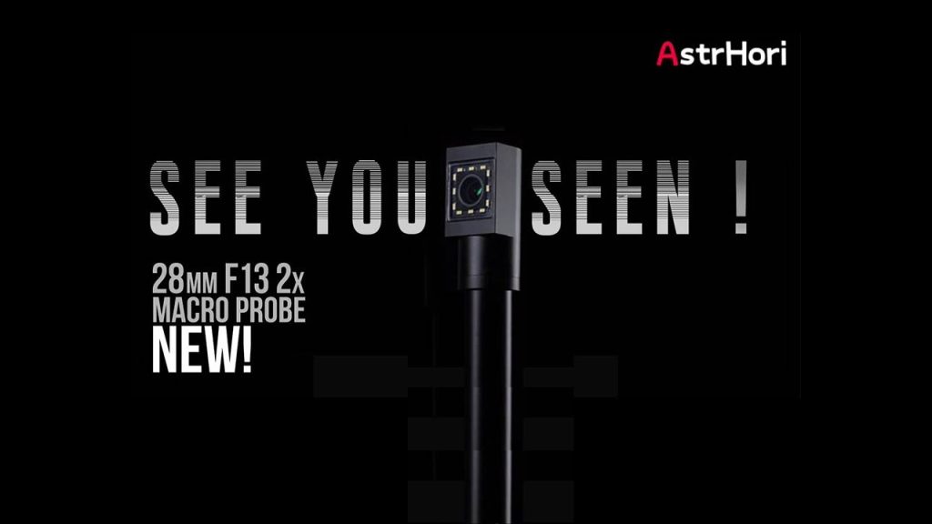 Updated AstrHori 28mm F13 2x Macro Probe lens introduced