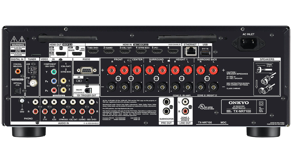 Onkyo TX-NR7100 – Tickets