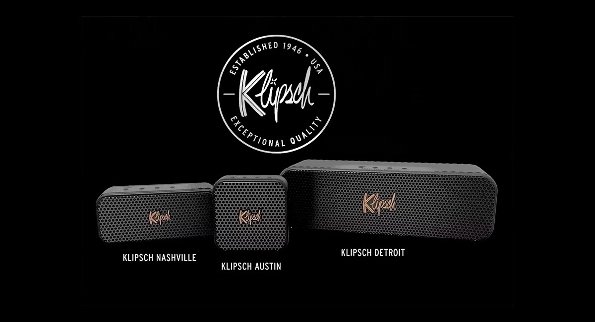 All-American Music City Series of Portable Speakers from Klipsch