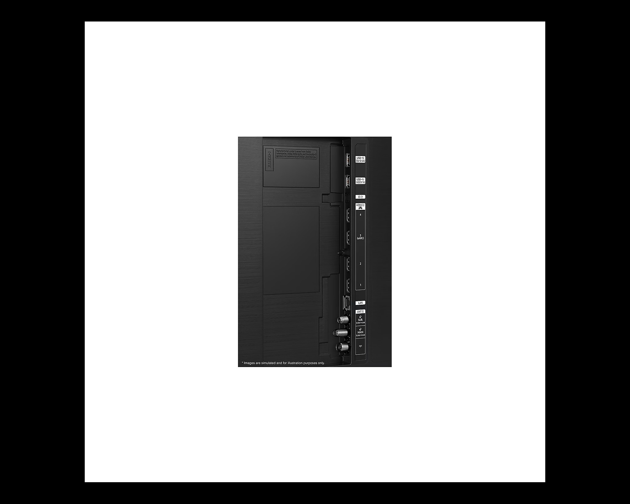 Samsung QN86C inputs