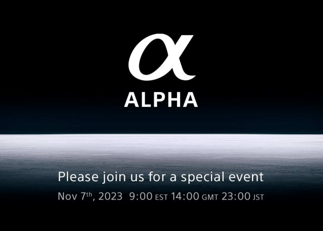 Sony will introduce something new on November 7, 2023.