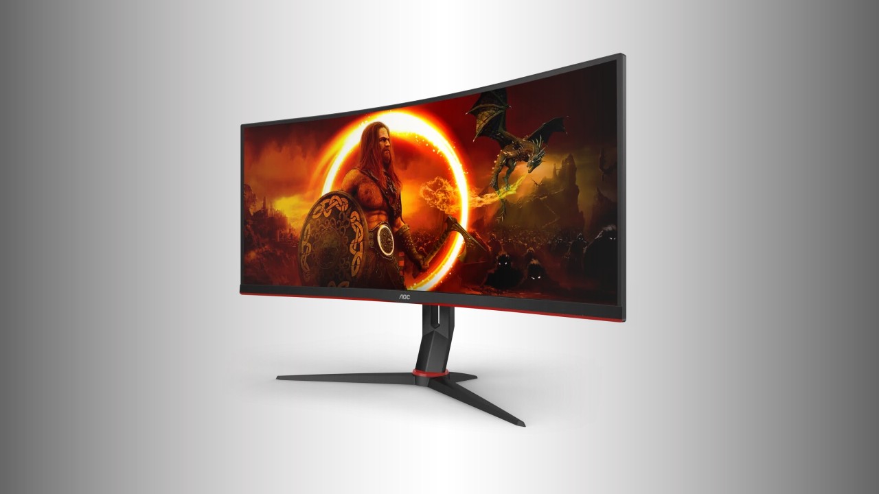 AOC Gaming CU34G2XP/BK – 34-inch curved gaming monitor