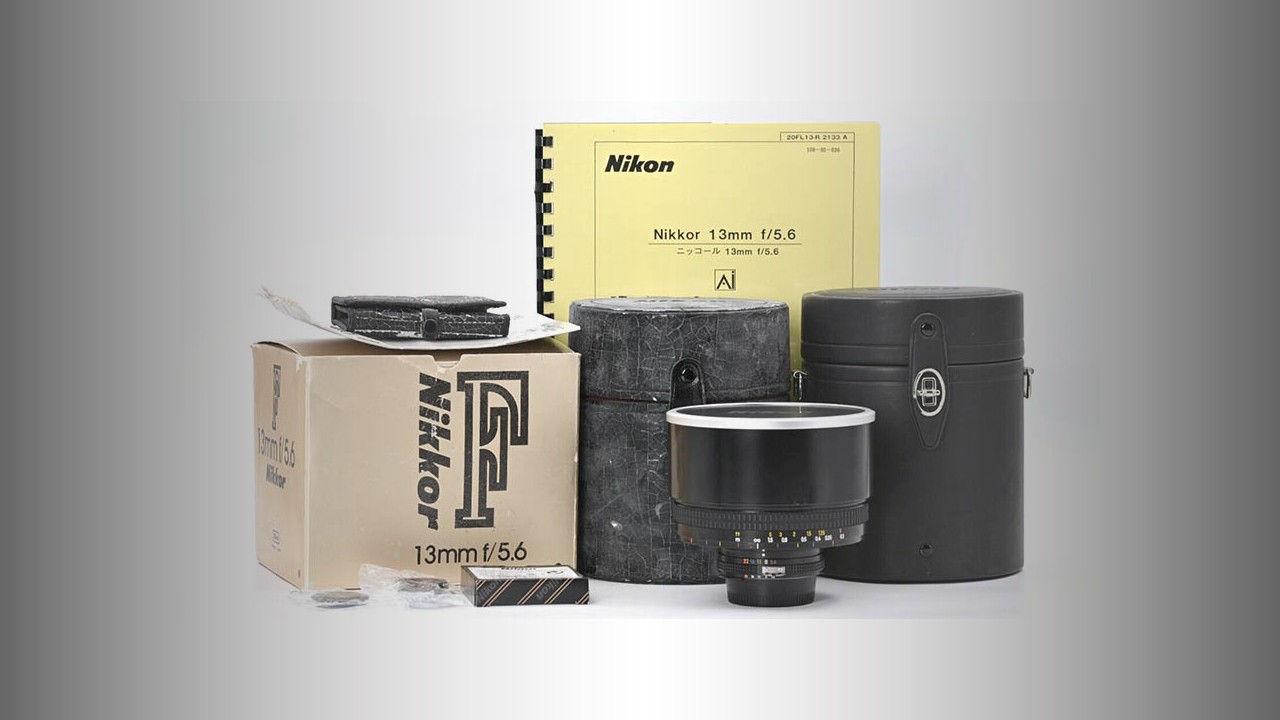NIKKOR 13mm F5.6 lens sold for $50,000