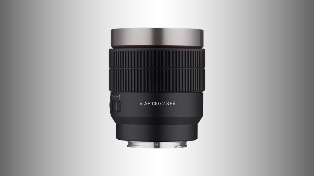 Samyang V-AF 100mm T2.3 FE for Sony cameras