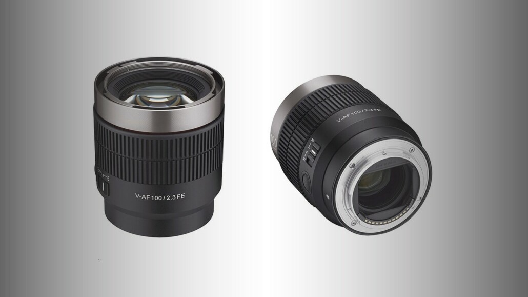 Samyang V-AF 100mm T2.3 Sony FE lens