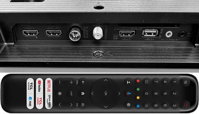 TCL 65C647 interfaces