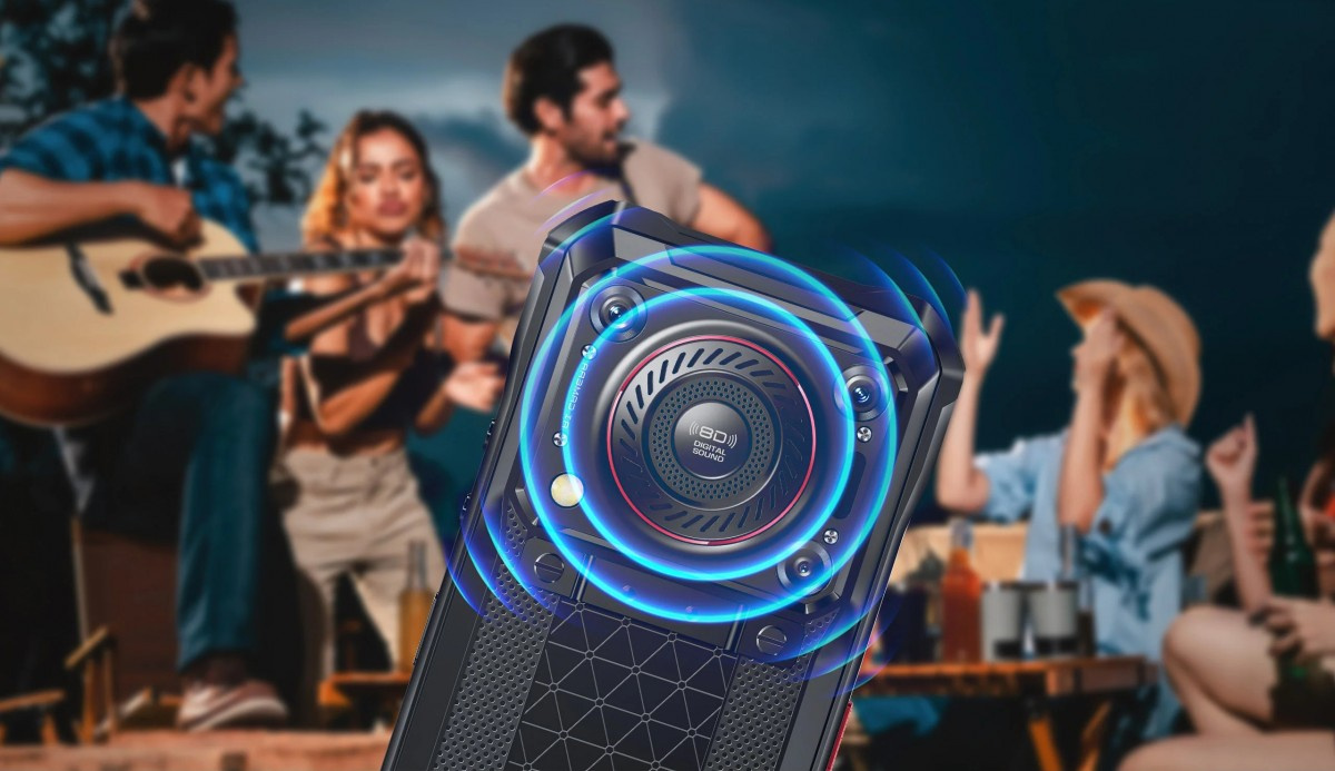 Oukitel has released a rugged smartphone WP33 Pro with a huge speaker