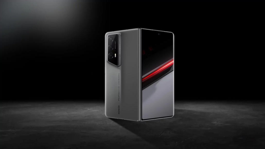 HONOR AND PORSCHE DESIGN UNVEIL A FOLDABLE MAGIC V2 RSR WITH A NOD TO CARS