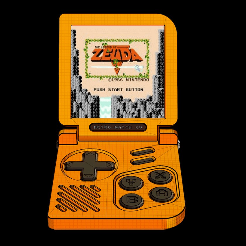 Retro Gaming Watch looks pretty awesome