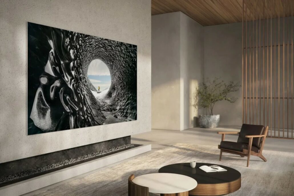 Samsung has released a MicroLED TV with AI functions