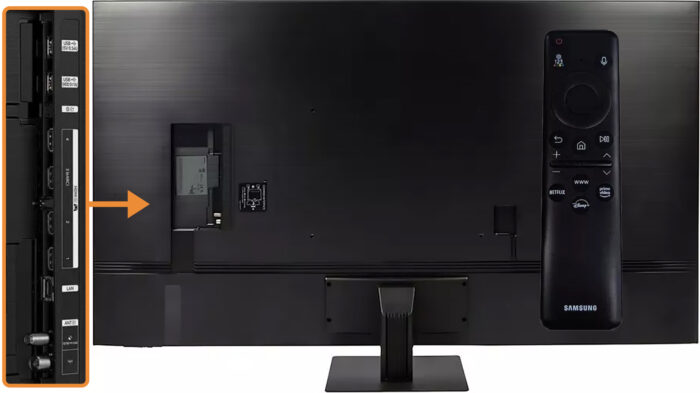 Samsung Q70D – switching