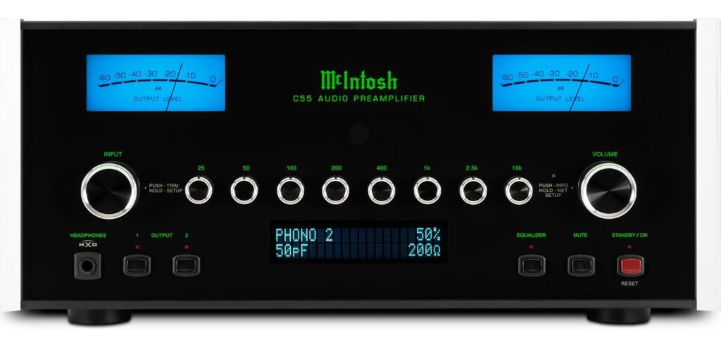 McIntosh C55 AC Preamplifier