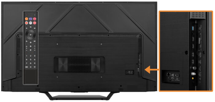 Hisense U7NQ – switching