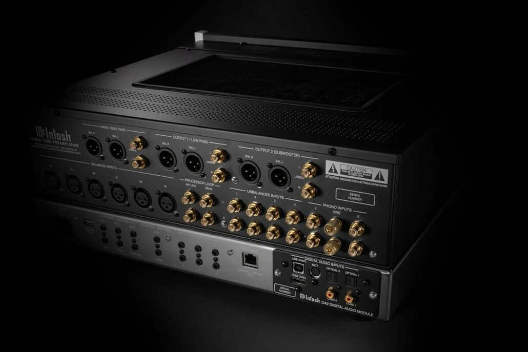 McIntosh C55 AC & C2800 AC