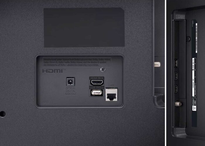 LG 55UT8100 interfaces