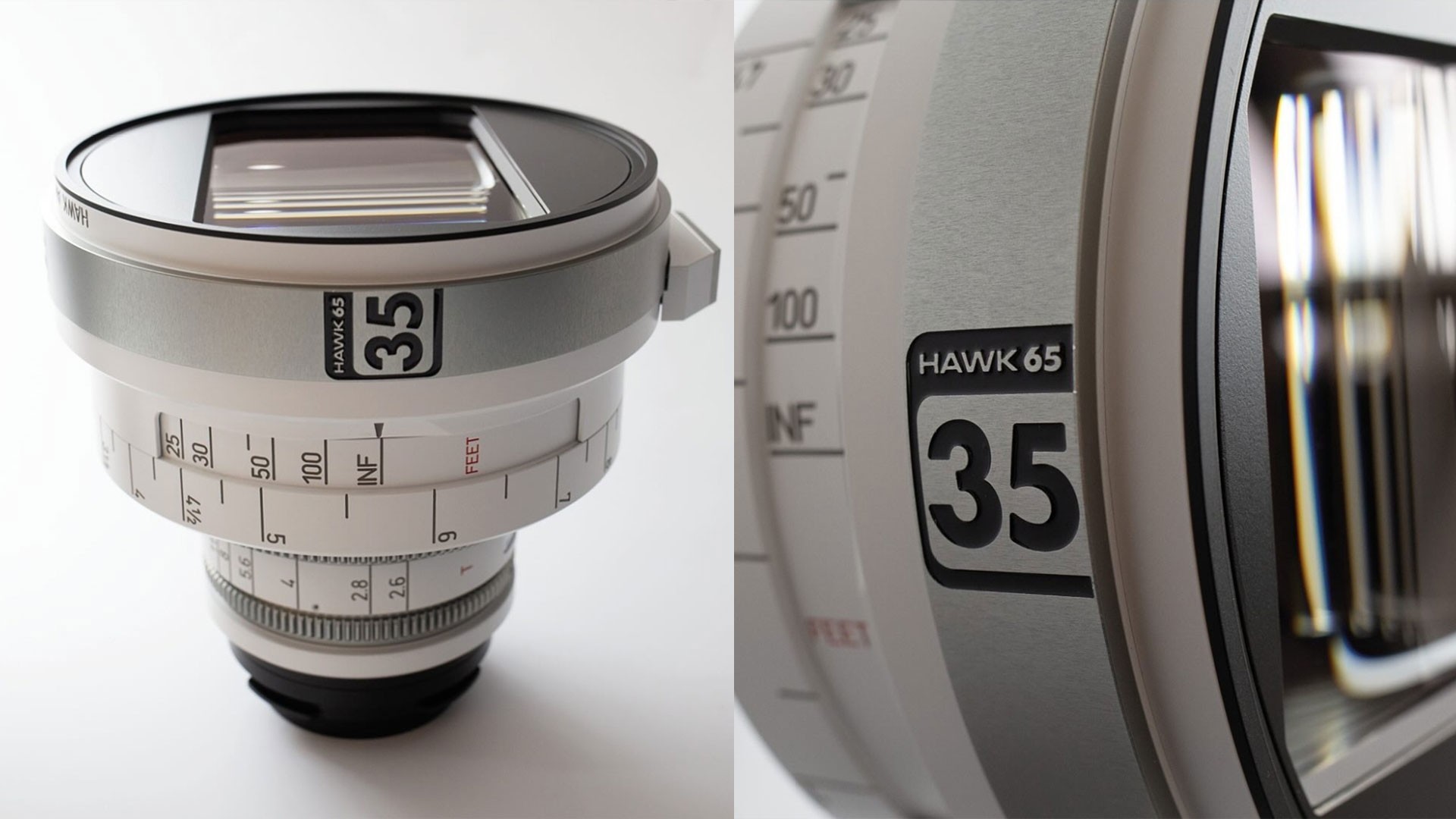 HAWK65 Vintage 35mm T2.6 and 65mm T2.9 Anamorphic Lenses Announced