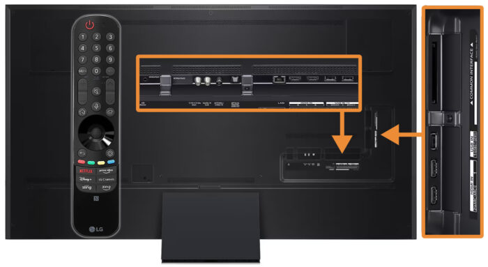 LG QNED99T – switching