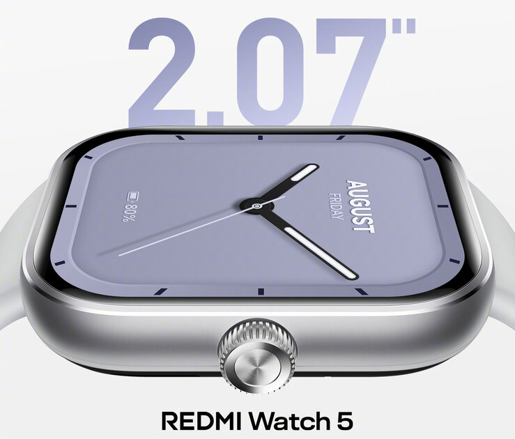 Xiaomi showed the Redmi Watch 5 and revealed its characteristics