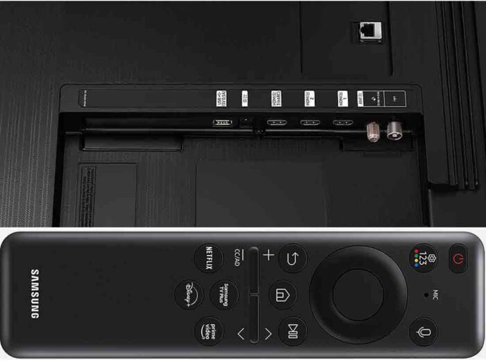 Samsung UE65DU8500 interfaces