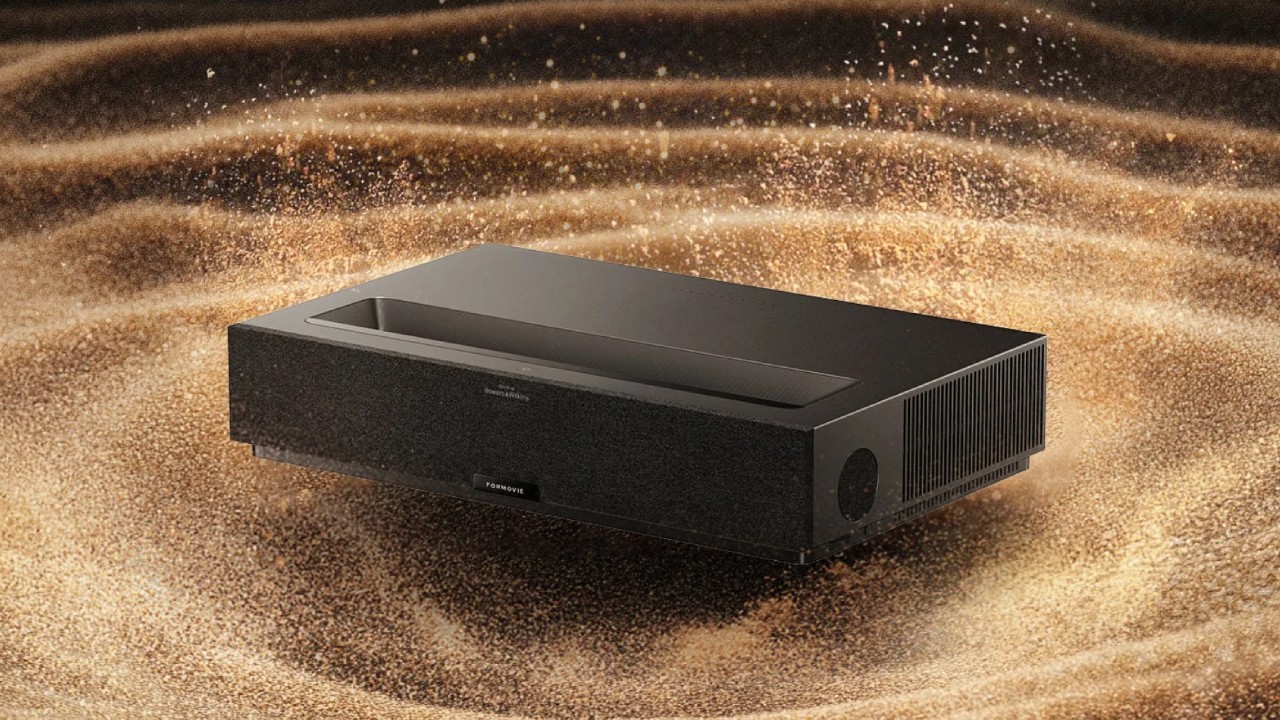Formovie Theater Premium — the flagship ultra-focus projector with sound from Bowers & Wilkins