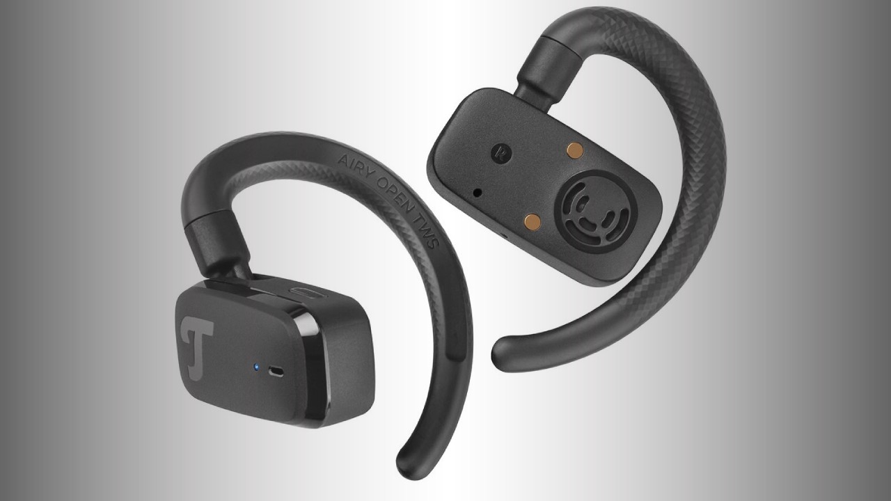 Teufel Airy Open TWS: wireless on-ear headphones for athletes that leave the ear canal free