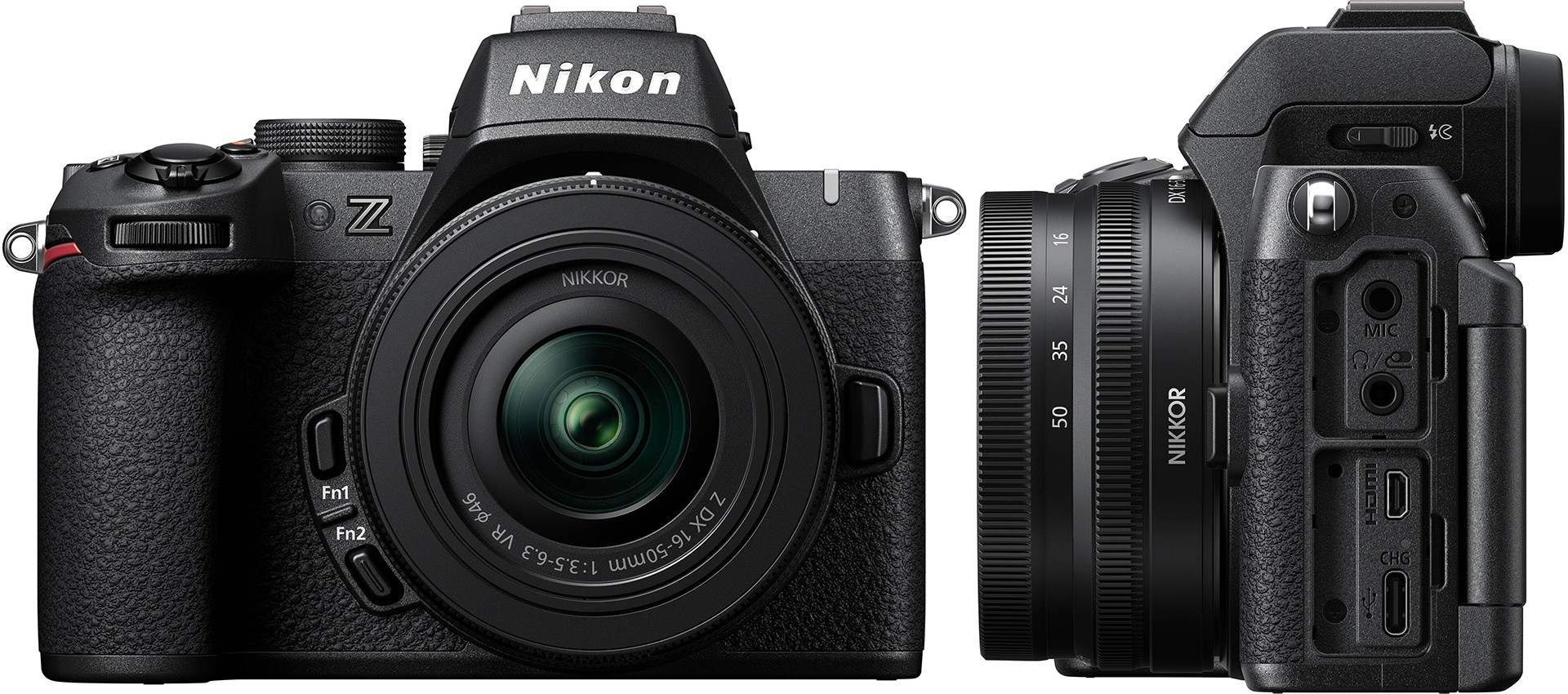 The Nikon Z50 II is slightly larger than the Z50 it replaces, but still remains compact.