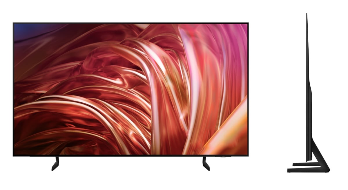 The Samsung QE65S85D has a very simple design, and overall leaves a pleasant impression.