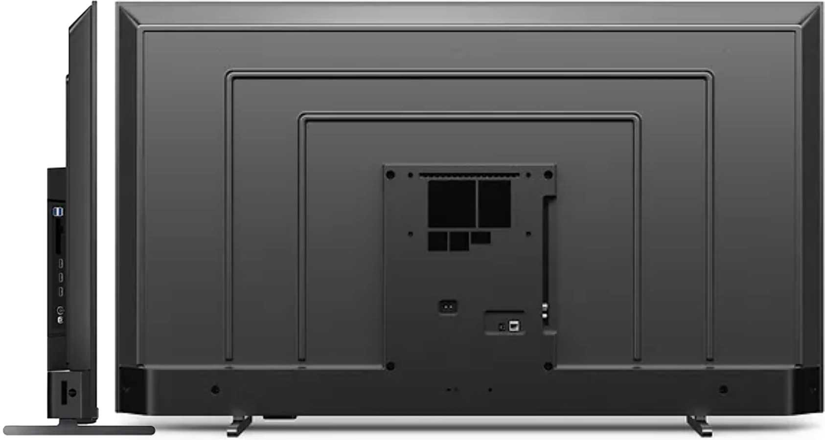 The feet are well made and provide enough support to ensure the TV sits securely.